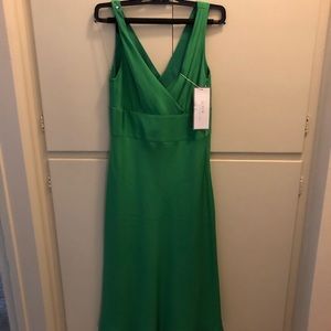 Green J Crew special occasion dress - with tags